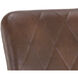 Virtu Bravo Cognac Swivel Dining Chair, Set Of 2